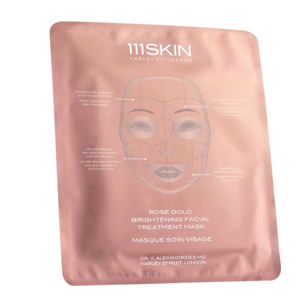 111SKIN ROSE GOLD BRIGHTENING FACIAL TREATMENT MASK 1 mask $32